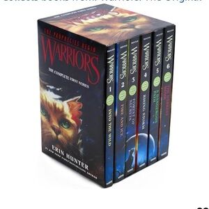 Warriors Box Set 1 to 6 New Paperback Books